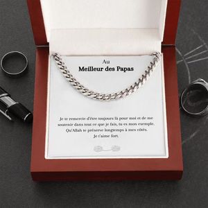Collier délicat, fabrication transfrontalière, fabricant vérifié hautement coté, découpe CNC de précision, acier couleur originale, cadeau - Product Image 4