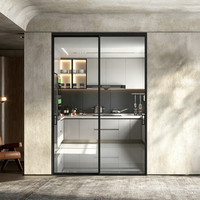 Portes coulissantes de patio en aluminium sur mesure