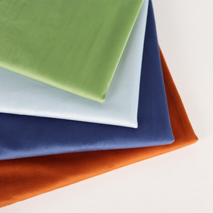 Solid Color Holland Velvet <b>Fabric</b> Thick Lisse Velvet For Sofa Cushion Pillow Pet Supplies Curtain Upholstery Cloth - Product Image 1