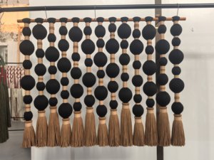 Tapicería de Macramé Esférica con Flecos Hechos a Mano, Decoraciones Geométricas para Colgar en la Pared, Artículos Decorativos para un Hogar Acogedor - Product Image 6