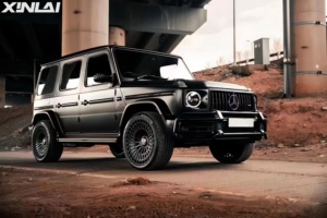 XINL Roues forgées concaves noires de haute qualité personnalisées 22 23 pouces Jantes de voiture pour <span class=keywords><strong>Mercedes</strong></span>-Benz G63 - Product Image 3
