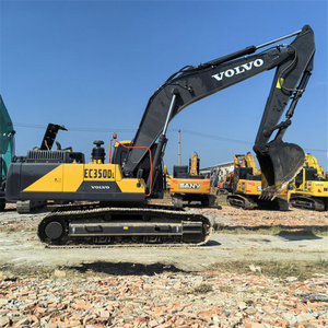 Low Price High Quality Volvo EC350DL Used Hydraulic Crawler Large Excavator 35ton ec350 <b>Second</b>-<b>hand</b> Bucket Digger - Product Image 3