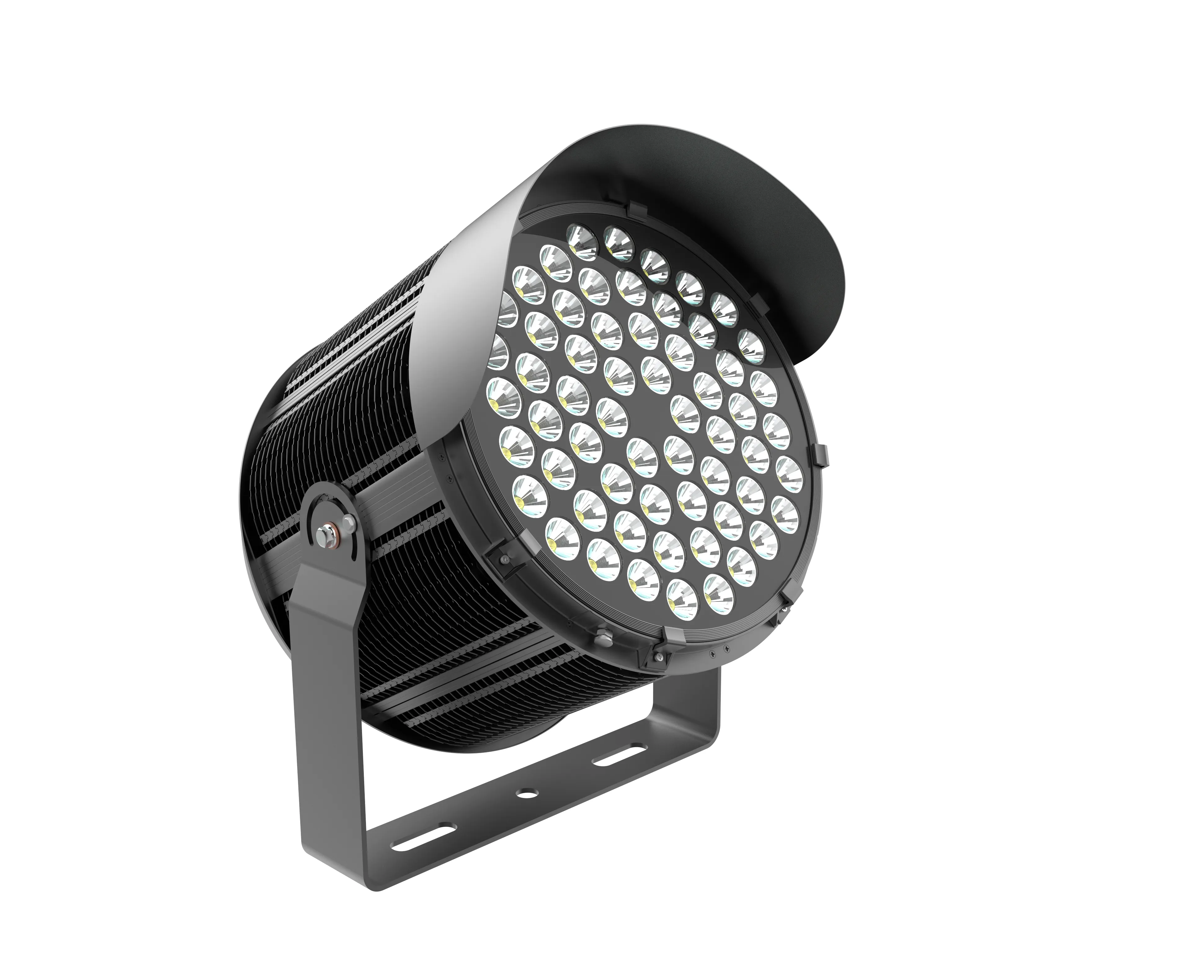 1000 vatios 1200 vatios Reflector LED de 10 grados Luz de inundación LED de haz estrecho para reemplazar el reflector 17 pulgadas de diámetro