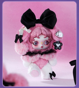 POPMRAT SKULLPAN-DA My Melody Kuromi Llavero de Peluche, Bonito Colgante de Personaje de Anime, Artículo Coleccionable para Niñas - Product Image 6
