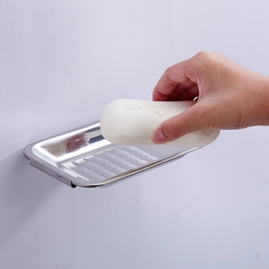 <span class=keywords><strong>Porte</strong></span>-<span class=keywords><strong>savon</strong></span> <span class=keywords><strong>mural</strong></span> en acier inoxydable poli miroir HF, moderne, avec drainage rapide, facile à nettoyer, pour usage extérieur et hôtelier - Product Image 3