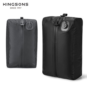 Kingsons <b>Vacuum</b> Compression <b>Bag</b> Black Rectangle Space Saver Travel Storage Luggage Organizer Polyester Fabric - Product Image 4
