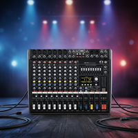Console de mixage audio numérique et d'enregistrement CMS 600-3/1000-3/1600-3 avec double DSP 99 en métal pour équipement audio de scène