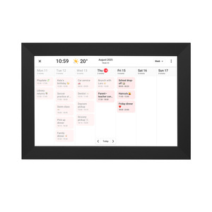 10.1" Digital Picture Frame for Families WiFi Touchscreen Photo Display With <b>Calendar</b> Feature, Instantly Share Photos & Videos - Product Image 2