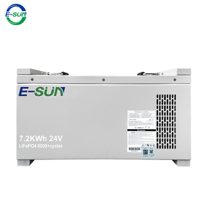 E-SUN 24V 7.2kwh 태양광 Lifepo4 배터리 딥 사이클 (태양광 패널 인버터 태양 에너지 저장 시스템용) - Product Image 1