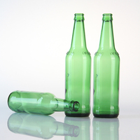Bouteilles de bière en verre de forme personnalisée de luxe de 330Ml 640Ml pour la mise en bouteille de la bière