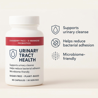 Complément OEM Marque Blanche pour Adultes : Soutien Avancé des Voies Urinaires et du Système Immunitaire - 60 Capsules pour la Santé Systémique Urinaire et de la Vessie