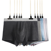 Boxers pour hommes en gros, caleçons, caleçons, fabricants de sous-vêtements, Logo personnalisé, coton, bambou, sous-vêtements, caleçons
