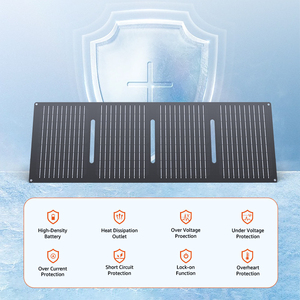 <span class=keywords><strong>Panneau</strong></span> <span class=keywords><strong>solaire</strong></span> pliable à taux de conversion efficace de 23 %, 40 W, 18 V/2,22 <span class=keywords><strong>A</strong></span> avec <span class=keywords><strong>tension</strong></span> de circuit ouvert de 21 V, design léger et portable - Product Image 6