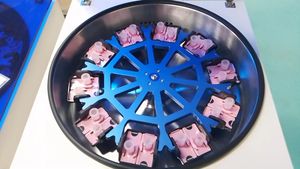 Centrífuga de laboratorio Benchtop Low Speed Medical Analytics Cell Cytospin Machine para preparación de frotis - Product Image 2