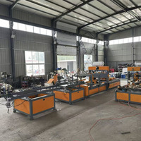 Ligne de production de machines à clouer les palettes en bois haute sécurité 380V 2000KG