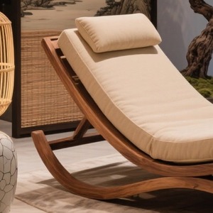 เฟอร์นิเจอร์กลางแจ้งหรูหราหรูหราสไตล์เซน: เก้าอี้กลางแจ้งไม้วอลนัทสีดำและไม้แอชสไตล์ชาวอเมริกา<span class=keywords><strong>เหนือ</strong></span> - Product Image 5