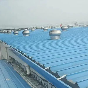 Ventilador turbo de techo sin potencia Ventilador de ventilación de techo de acero inoxidable Precios Ventilador de escape industrial No hay revisiones aún - Product Image 2