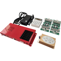 Console de jeu avec support d'accepteur de billets personnalisable, 4 joueurs, console de jeu fish