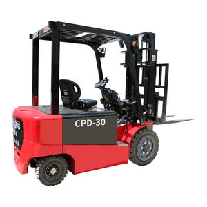HZHI CPD AC-betriebener 48V Elektro-Gabelstapler mit Lithium-Batteriesystem für 8-10 Stunden Dauerbetrieb, Vollgummireifen, Sitzplatz, 1 Jahr Garantie - Product Image 3