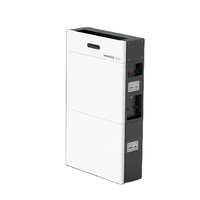 Batteries de stockage d'énergie au lithium Lifepo4 51,2 V 5-20 kWh empilables, murales, avec interface CAN pour systèmes solaires domestiques