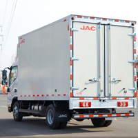 Camión de Carga con Caja de Gran Volumen JAC 4X2 Diésel con Motor Cummins de 5 Toneladas, Nueva Marca China 2026