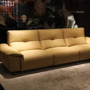 Modern Living Room Smart <b>Reclining</b> <b>Leather</b> Lazy Custom Color Multifunctional Convertible Bed Bedroom Villa IDS-024 Lazy Boy Recl - Product Image 3