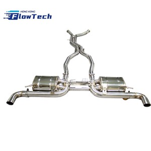 Système d'échappement cat-back à soupapes haute performance pour Mercedes Benz GLE320 GLE400 W166 3.0T en acier inoxydable - Product Image 4