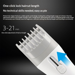 Hair Beard Trimmer <b>Men</b> 21 Length Adjustable Ceramic <b>Cutters</b> USB Rechargeable 1200mAh Cordless Electric Clippers - Product Image 4
