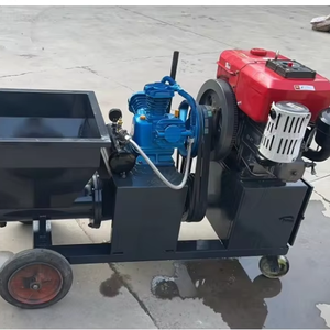 Industrial Grade <strong>Mortar</strong> Spraying <strong>Machine</strong> Diesel Plasterer With High Pressure System for Building Projects - Product Image 4