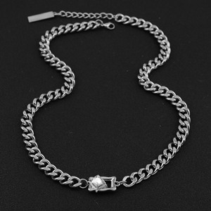 <strong>Fashion</strong> New Arrival Stainless Steel Silver <strong>2025</strong> Link <strong>Chain</strong> NECKLACES for Men Women <strong>Jewelry</strong> - Product Image 3