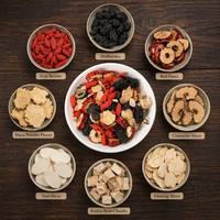 OEM Minweng Formule Naturelle Énergie Sexuelle Amélioration Masculine Thé Santé Mélangé Huit Trésors Reins Goji Maca Sachet de Thé