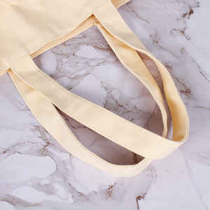 Sac en toile naturelle moyen avec cordon de serrage, logo personnalisé par transfert thermique, écologique, lavable, sac pour produits, sac en coton pour événements scolaires - Product Image 3