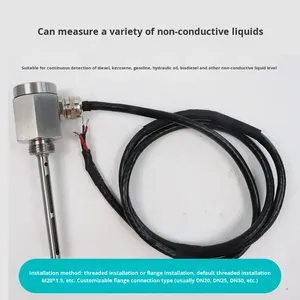 Capacitive <b>Level</b> for Measuring <b>Oil</b> Car <b>Oil</b> <b>Oil</b> <b>Oil</b> Water <b>Level</b> <b>Sensor</b> 4-20mA China Customization <b>Oil</b> <b>Level</b> <b>Sensor</b> - Product Image 4