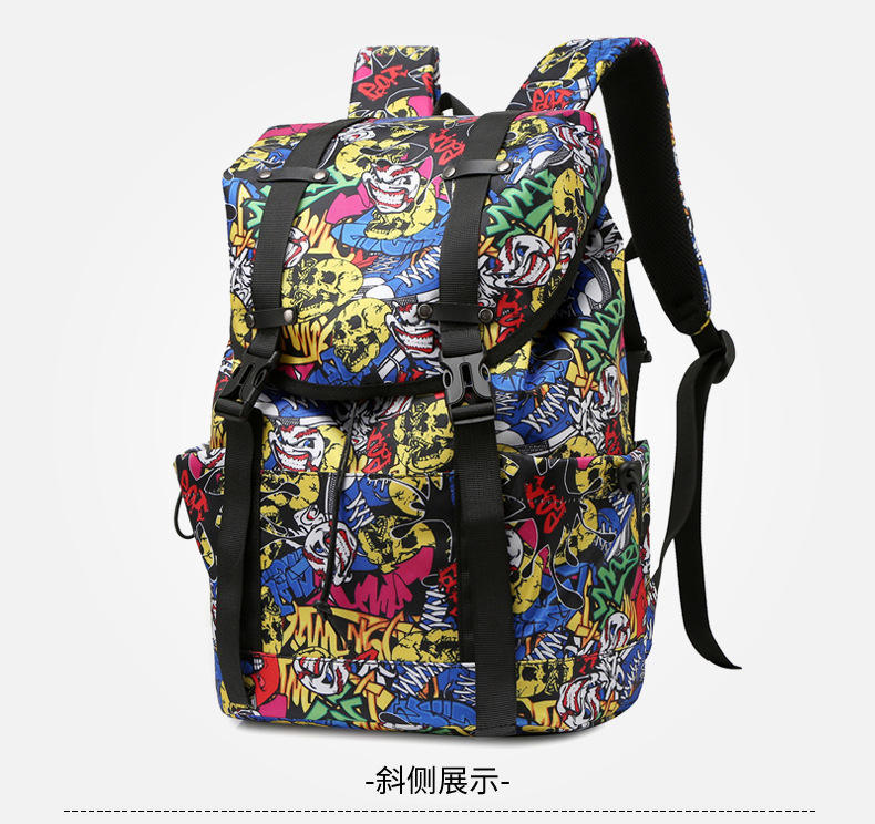 Customizable Colorful Logo Hiking Backpacks - Image 3