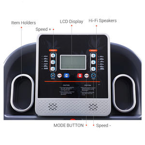 Tapis Roulant Pieghevole per Casa con Display LCD, Impugnatura con Misurazione del Battito Cardiaco, Attrezzatura Fitness Salvaspazio - Product Image 5