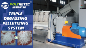 Línea de Peletización de Láminas de Plástico, Máquina para Fabricar Gránulos de LDPE, Planta de Reciclaje, Extrusión y Granulación de Sacos Tejidos de PP - Product Image 2