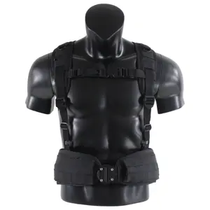 Tactical Gear Fighting Load Carrier Tactical Harness Style FLC personalizzato BK leggero