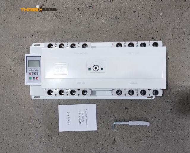 Factory Sales Intelligent Diesel Engine Compatible ATS VSQT2-630A/4P 4 Pole 630A Generator Automatic Transfer Switch Controller