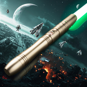 Spada Laser LGTsaber Economica e Resistente in Metallo, Lama Spessa 2mm, Lunghezza Lama 92cm, LED RGB (12W) per Cosplay e Intrattenimento Jedi - Product Image 1