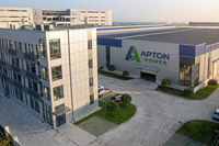 Borne annulaire en cuivre épaissi Apton RNB plaquée argent, connecteur de câble électrique à sertissage à froid pour alimentation automobile