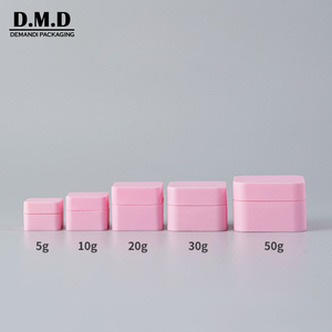 Biểu Tượng Tùy Chỉnh 5Gram 10 Gram Màu Hồng 20 Ml 30G 1Oz 50Ml Nhựa PP Rỗng Matte Màu Đen Vuông Mỹ Phẩm <span class=keywords><strong>Jar</strong></span> - Product Image 6