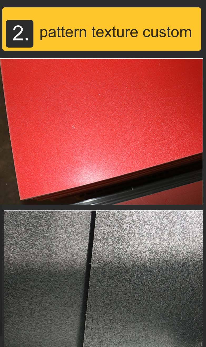 5mm Thick Recycled Plastic Sheet 4x8 Double Layer Plastic Sheets