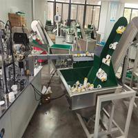 Machine d'assemblage de disques rotatifs à grande vitesse NBTY pour bouchons de bouteilles en plastique, entraînée par un moteur servo, avec écran tactile PLC HMI pour usine