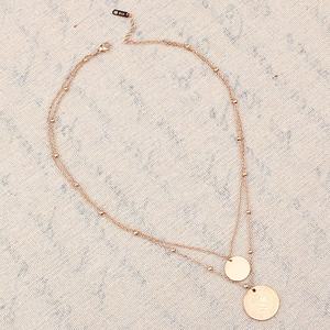 طبقة مزدوجة المختنقون قلادة أستراليا 1998 إليزابيث الثانية العملات المعلقات سلسلة من الخرز قلادة - Product Image 5