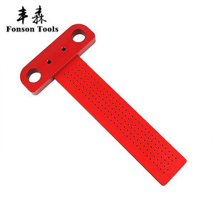 उच्च गुणवत्ता Woodworking टी-वर्ग छेद स्थिति मापने शासक क्रास्ड मार्क - Product Image 5