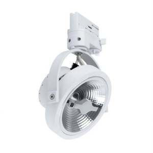 Faretto PETER 15W Bianco AR111 Trifase Orientabile per Binario - Product Image 2
