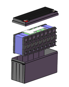 Güneş sistemleri için üstün güvenlik 12V 90Ah sodyum-iyon pil sınıfı a Na + pil hücreleri paketi - Product Image 3