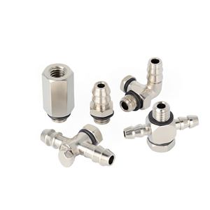 VAC Stainless Steel <b>Mini</b> Pneumatic Elbow Fitting M5 Industrial <b>Robot</b> Vacuum Automation - Product Image 1