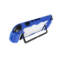 Coque de protection antichoc Mecha pour console de jeu, compatible avec 2 coques détachables en TPU+PC, compatible avec la station d'accueil, anti-chute