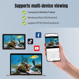 5MP độ nét cao chống ăn mòn dưới nước nuôi trồng thủy sản Giám sát camera đánh cá dưới nước - Product Image 6